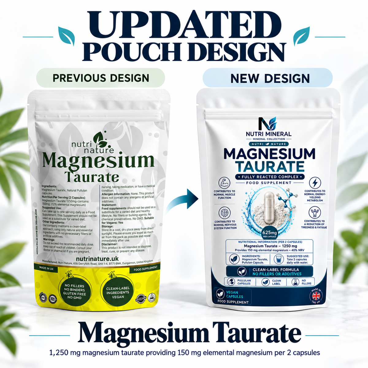 Magnesium Taurate 625mg