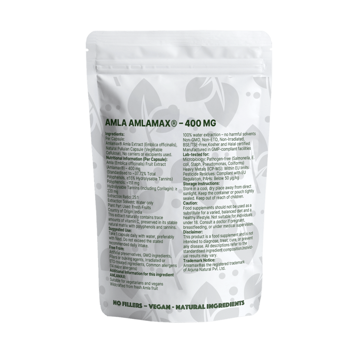 Amla Amlamax® – 400 mg - nutrinature