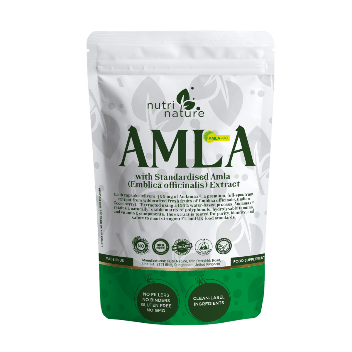Amla Amlamax® – 400 mg - nutrinature