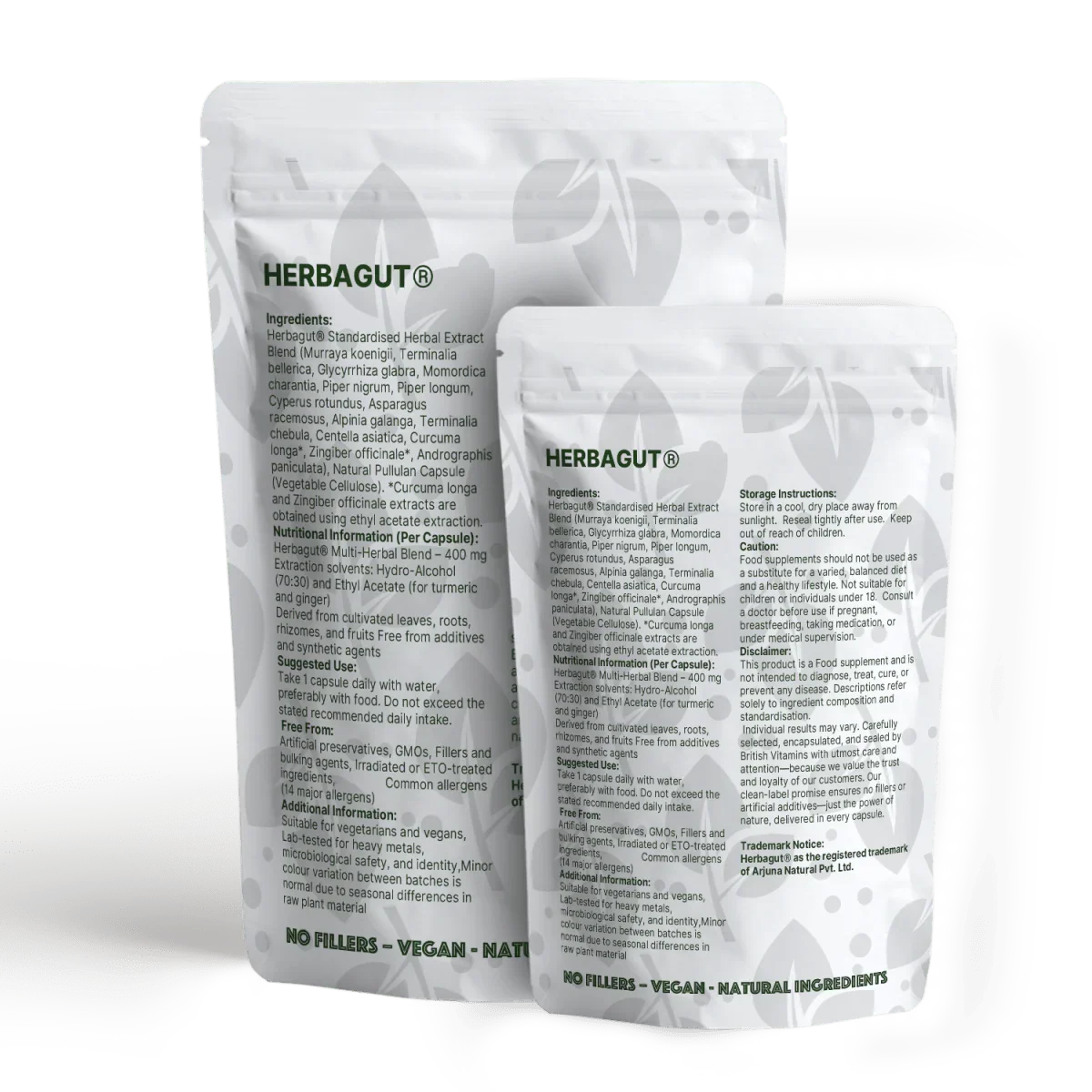 Herbagut® – Multi-Herbal Extract Blend – 400 mg - nutrinature