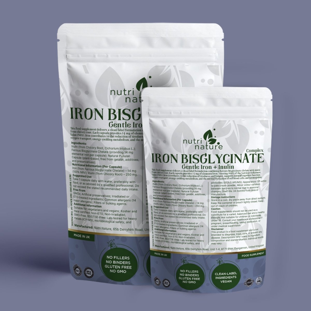 Iron Bisglycinate Complex - nutrinature