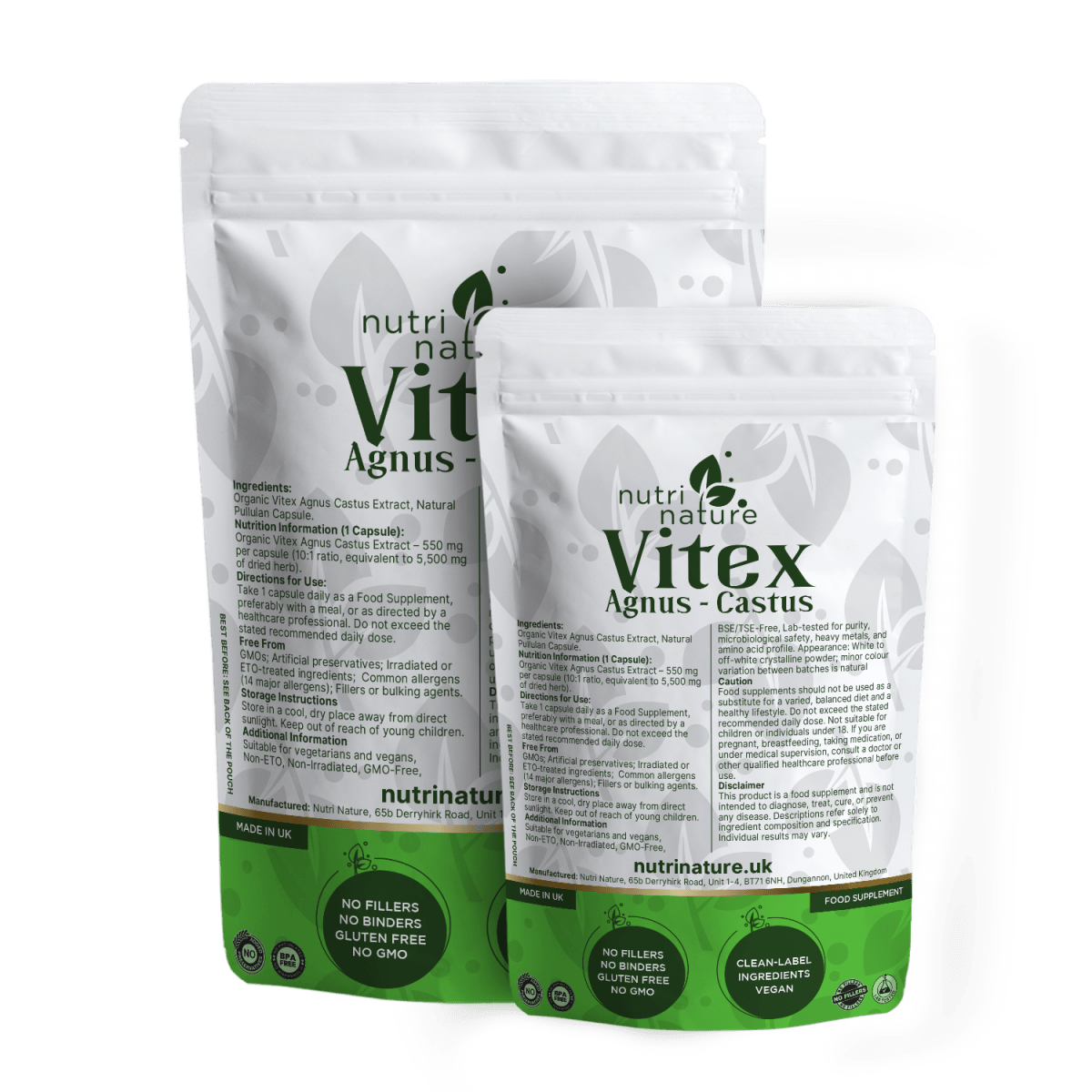Vitex 550mg (Agnus - Castus) - nutrinature
