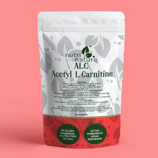 Acetyl L Carnitine 600mg - nutrinature