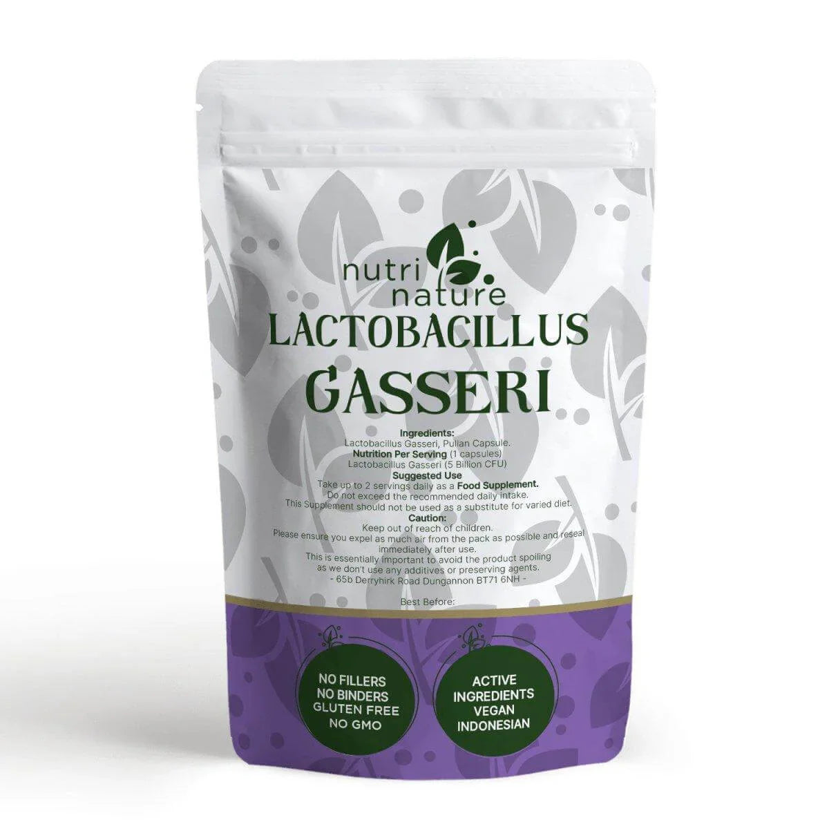 Lactobacillus Gasseri 5 Billion CFU - nutrinature