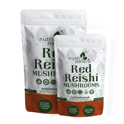 Röda Reishi-svampar 580mg