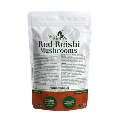 Röda Reishi-svampar 580mg