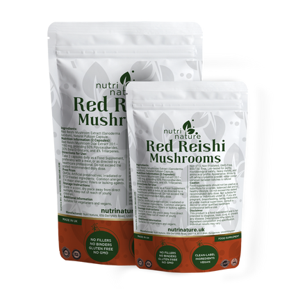 Röda Reishi-svampar 580mg