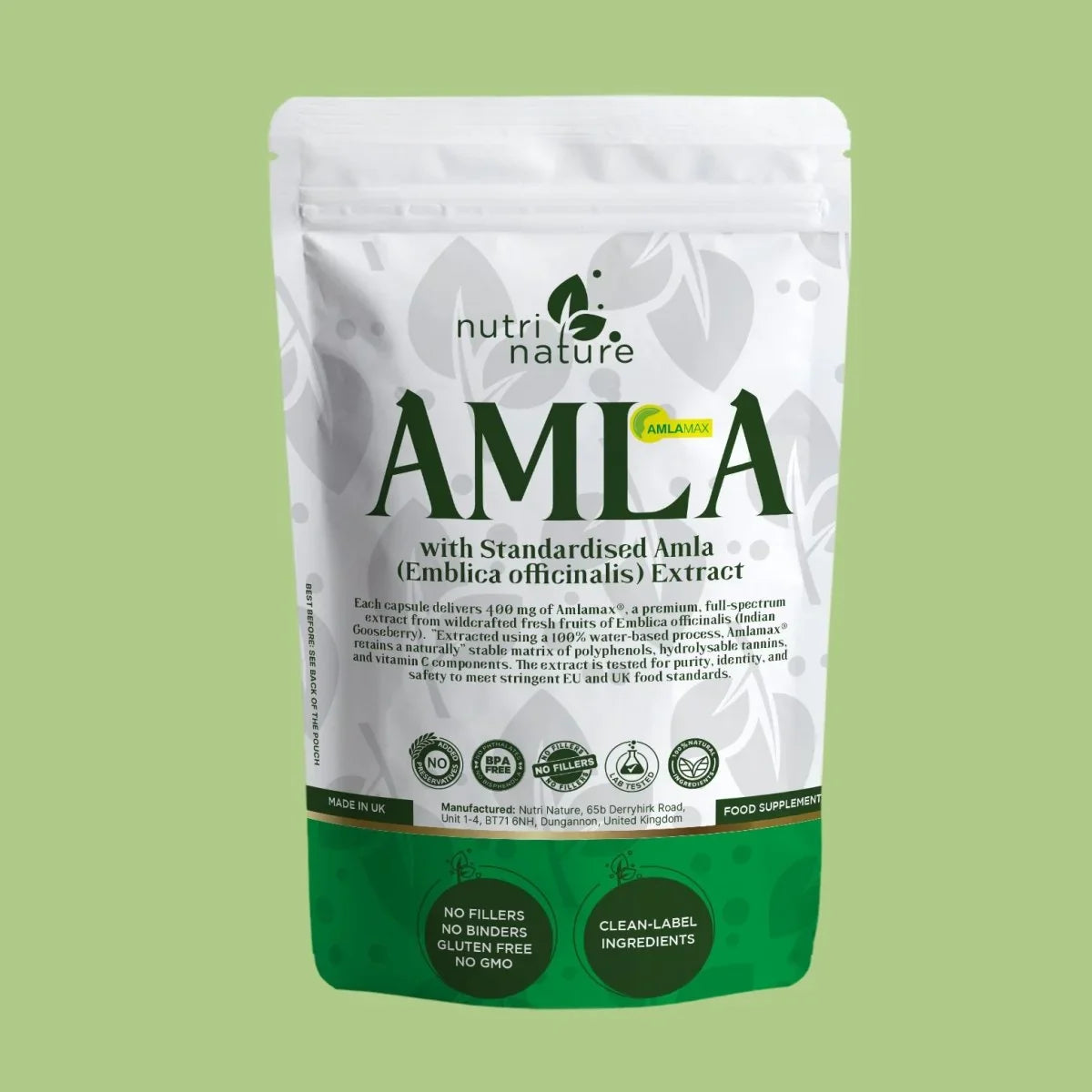 Amla Amlamax® – 400 mg - nutrinature