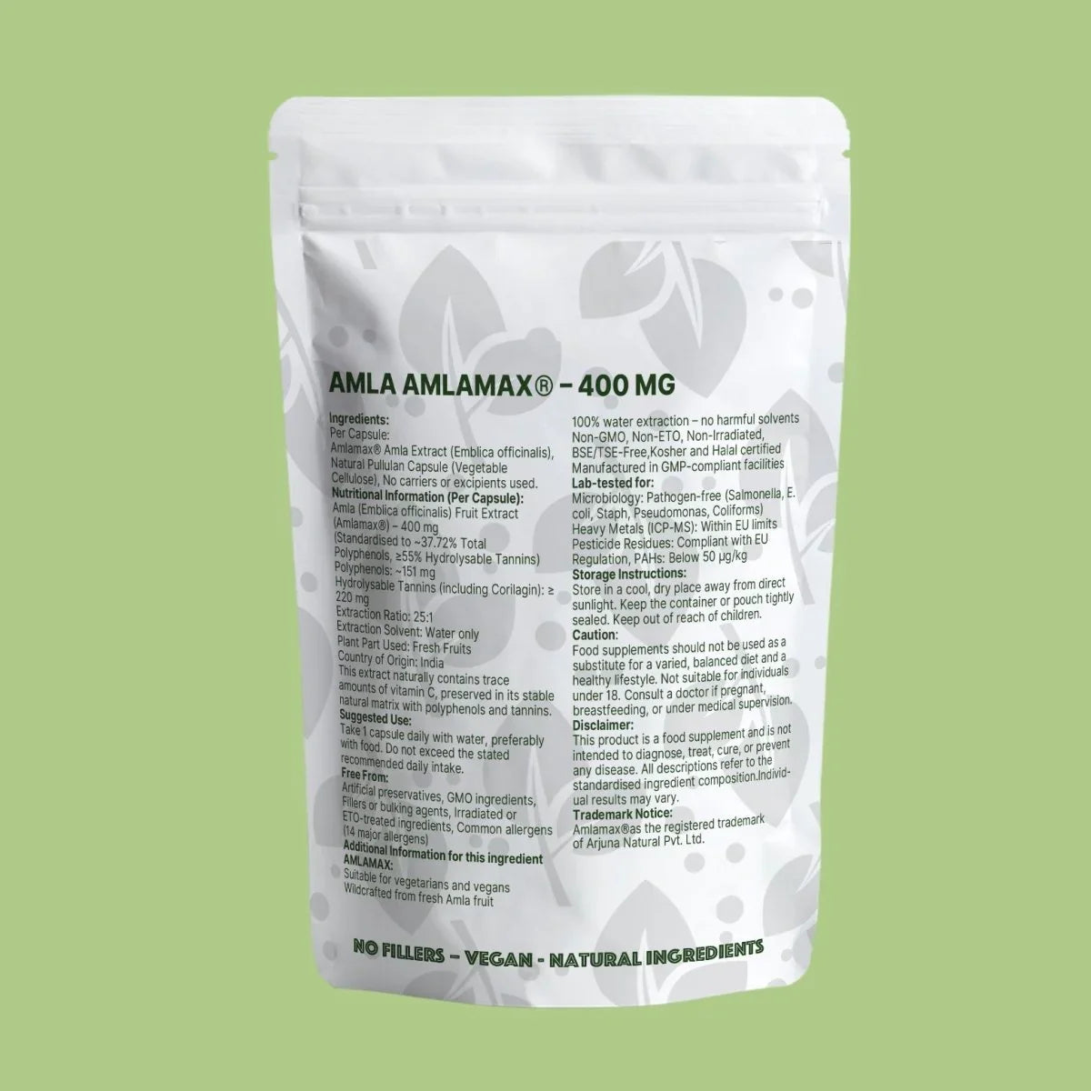 Amla Amlamax® – 400 mg - nutrinature