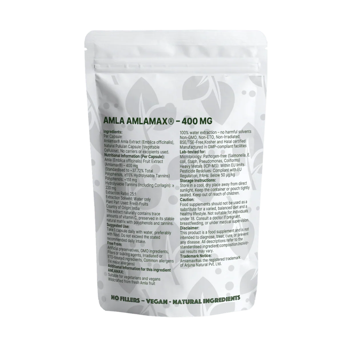 Amla Amlamax® – 400 mg - nutrinature