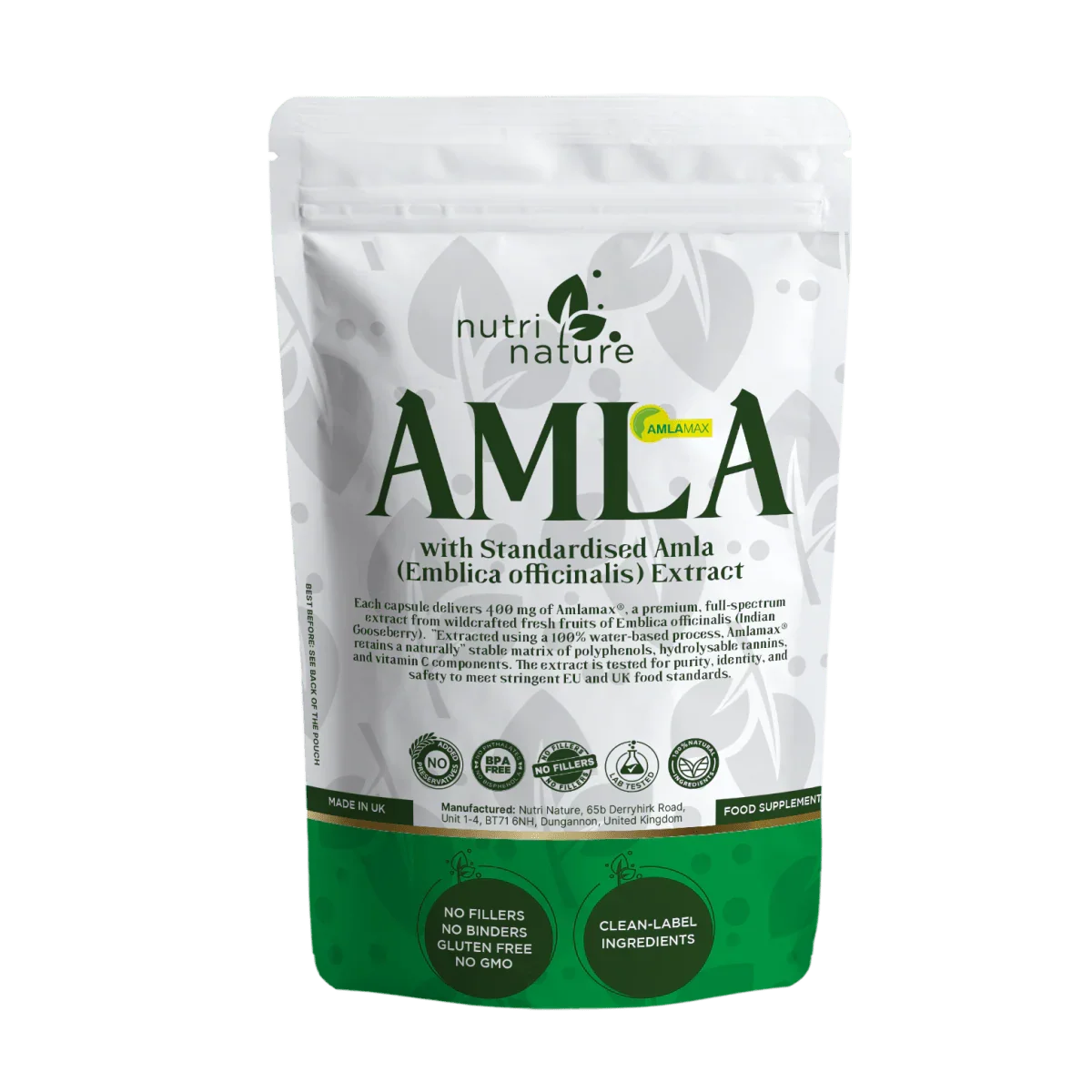 Amla Amlamax® – 400 mg - nutrinature
