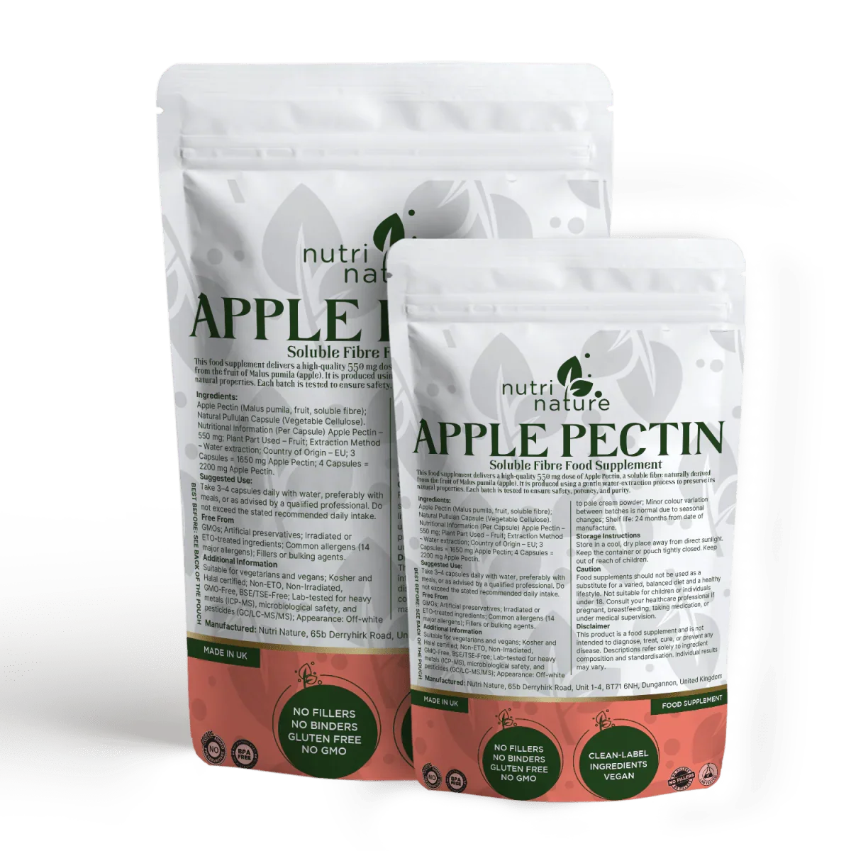 Apple Pectin Soluble Fibre Complex - nutrinature