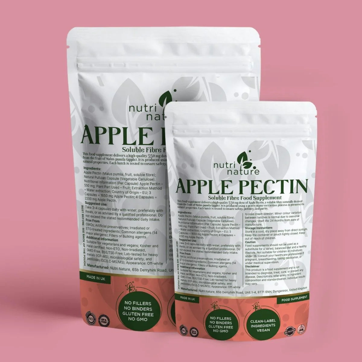 Apple Pectin Soluble Fibre Complex - nutrinature