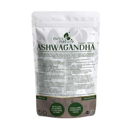 Ashwagandha 500mg Extract - nutrinature