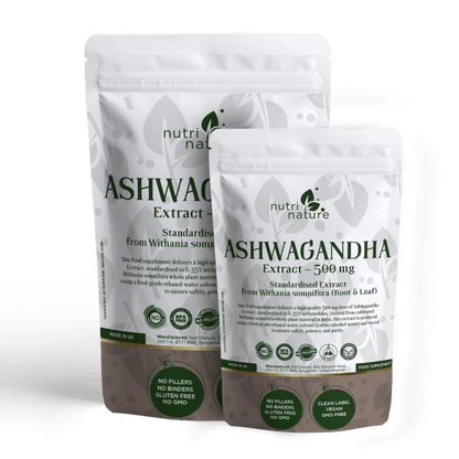 Ashwagandha 500mg Extract - nutrinature