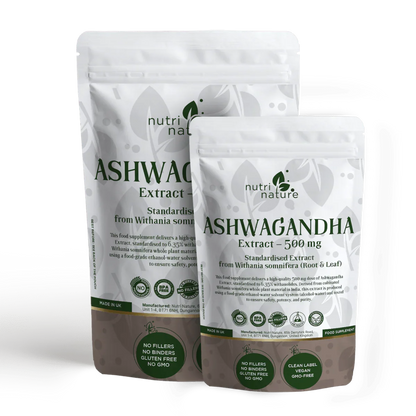 Ashwagandha 500mg Extract - nutrinature