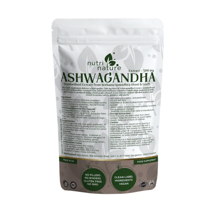Ashwagandha 500mg Extract - nutrinature