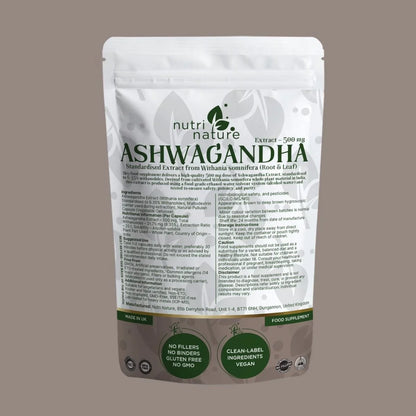 Ashwagandha 500mg Extract - nutrinature