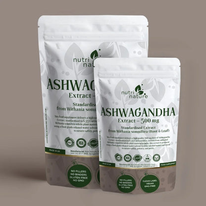 Ashwagandha 500mg Extract - nutrinature
