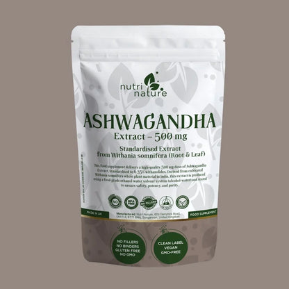 Ashwagandha 500mg Extract - nutrinature
