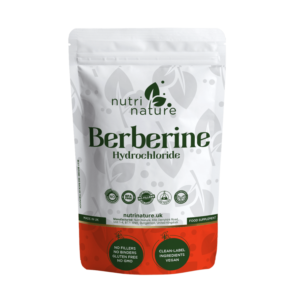Berberine Hydrochloride – 400 mg - nutrinature
