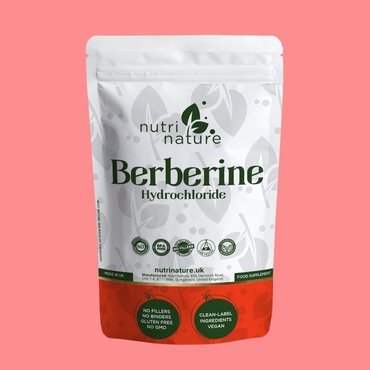 Berberine Hydrochloride – 400 mg - nutrinature