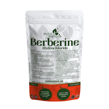 Berberine Hydrochloride – 400 mg - nutrinature