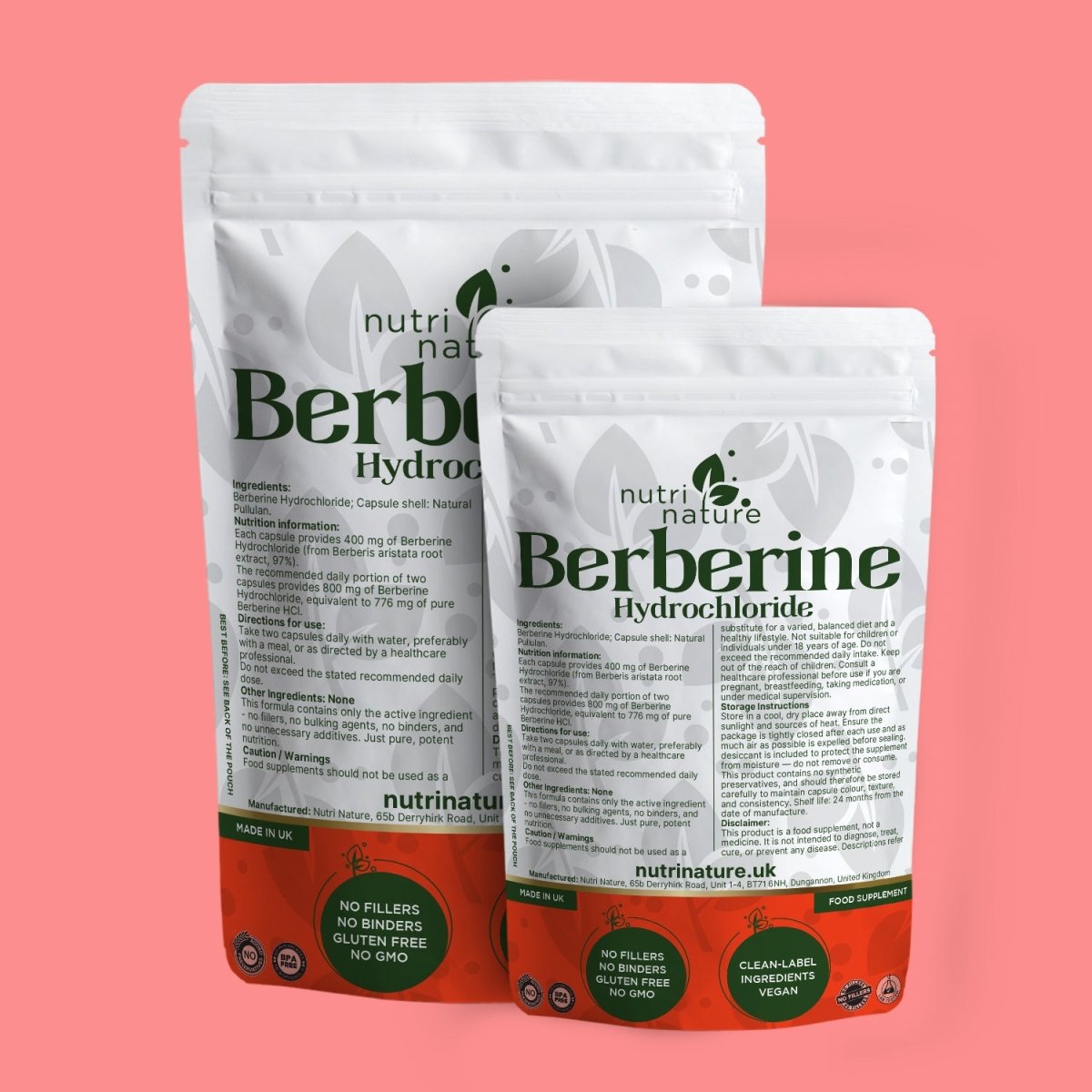 Berberine Hydrochloride – 400 mg - nutrinature