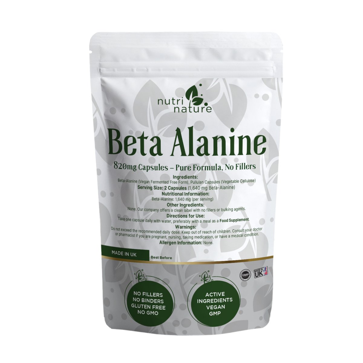 Beta Alanine - nutrinature