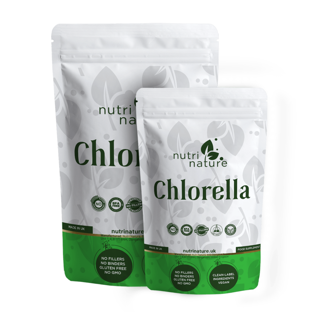 Chlorella Antibody 60% protein - nutrinature