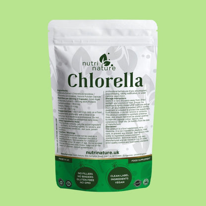 Chlorella Antibody 60% protein - nutrinature