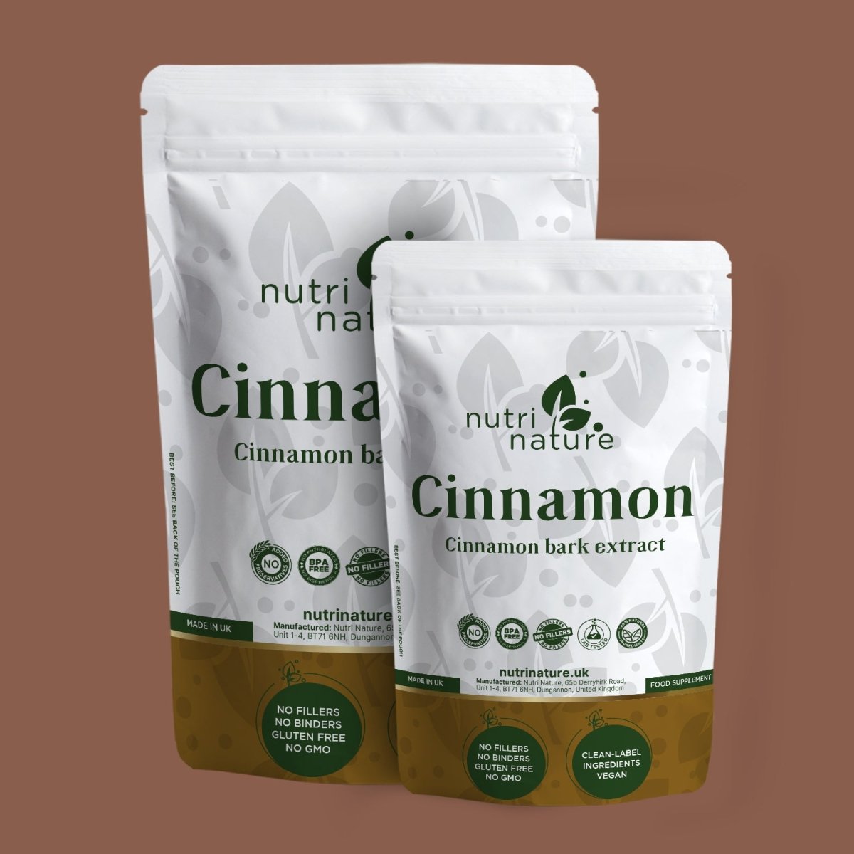 Cinnamon Ceylon Bark Extract 600mg 10:1 – Premium Vegan Capsules | Nutri Nature - nutrinature
