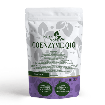 Co Enzyme Q10 formulated with Coconut Oil powder - nutrinature