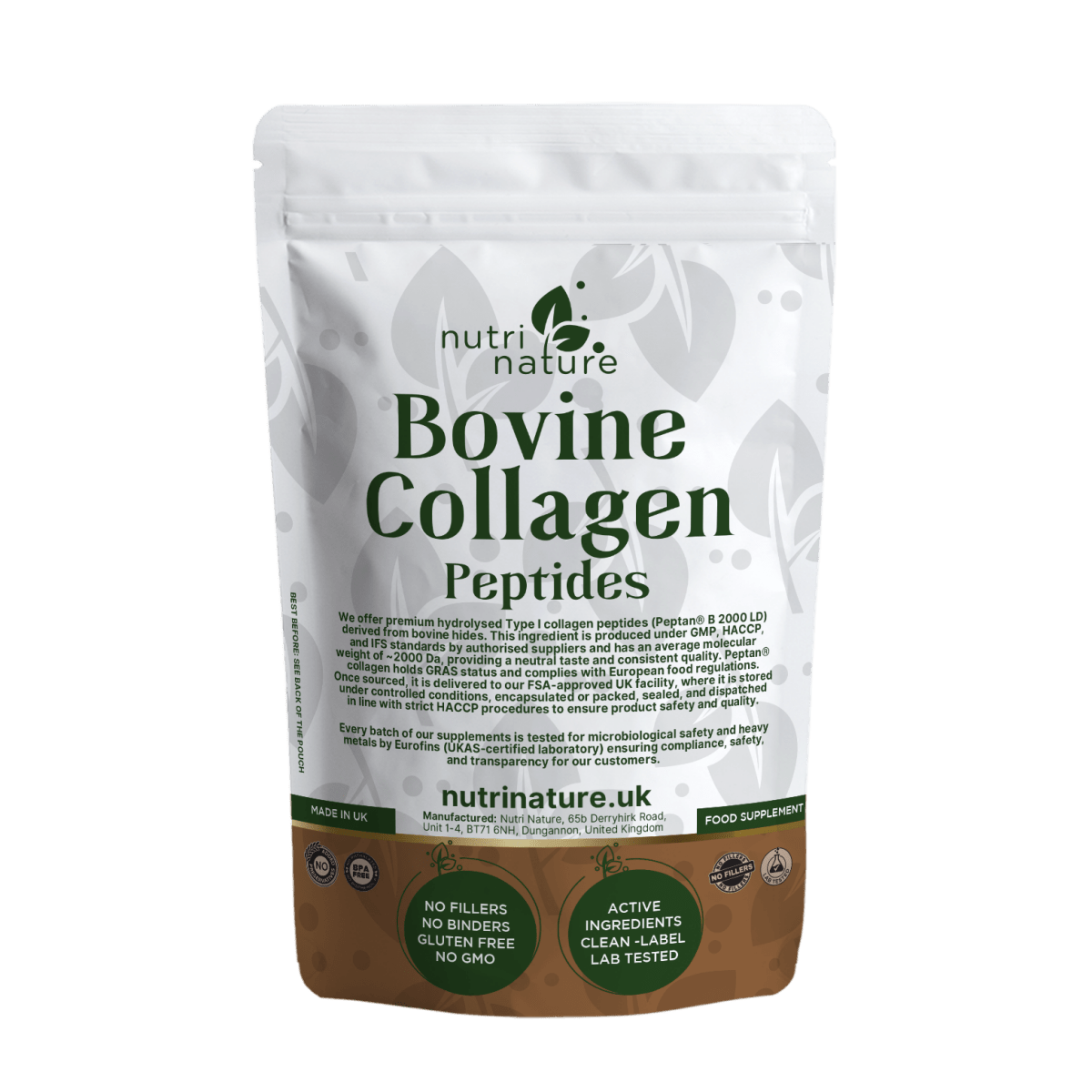 Collagen Bovine Powder - nutrinature