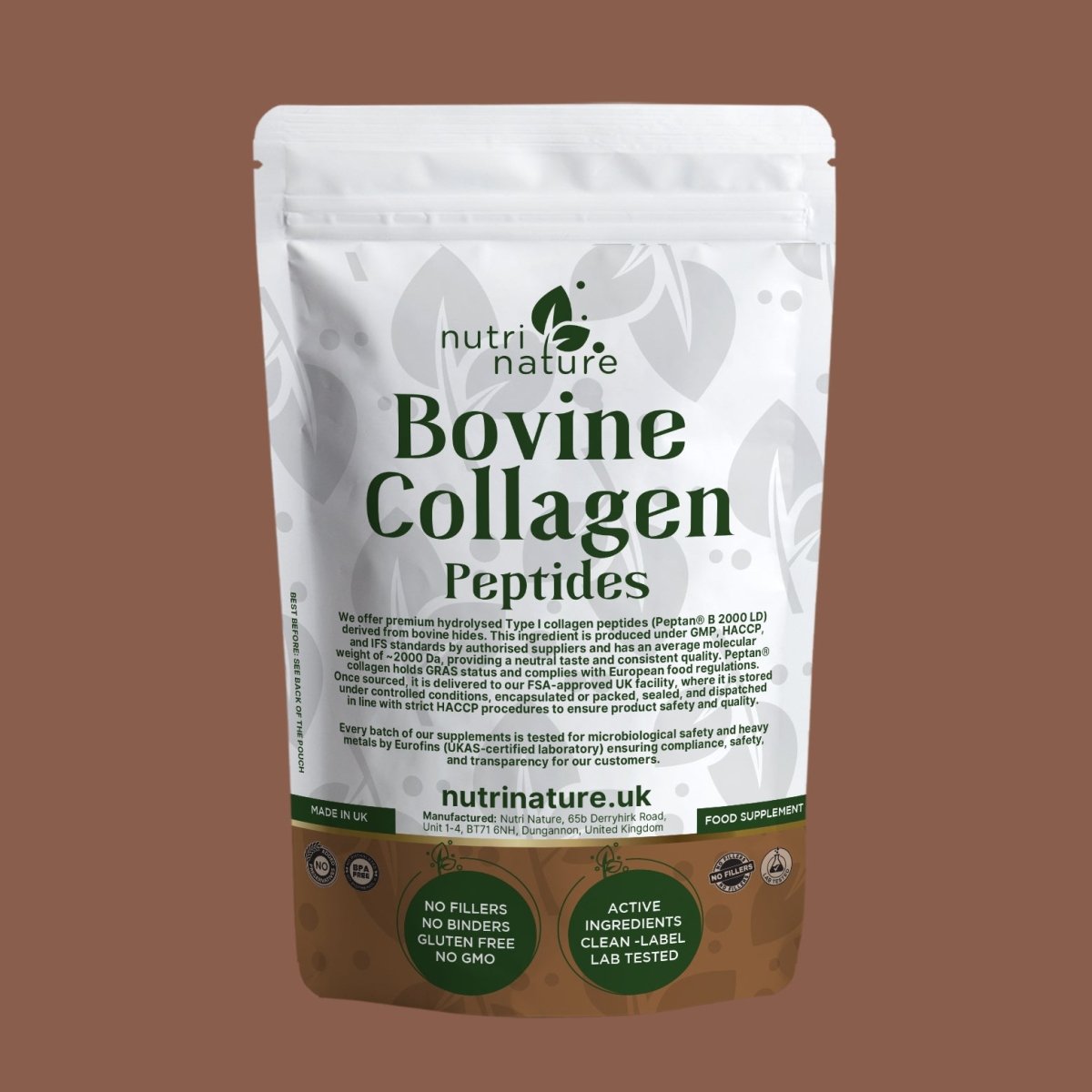 Collagen Bovine Powder - nutrinature