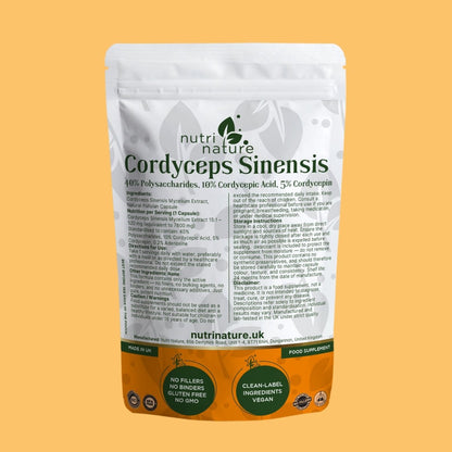 Cordyceps Mushroom 520mg - nutrinature