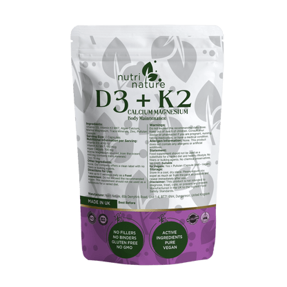 D3 K2 Calcium Magnesium Zinc - nutrinature
