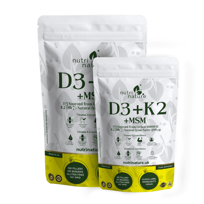 D3 K2 MK - 7 + MSM 10 000IU - nutrinature