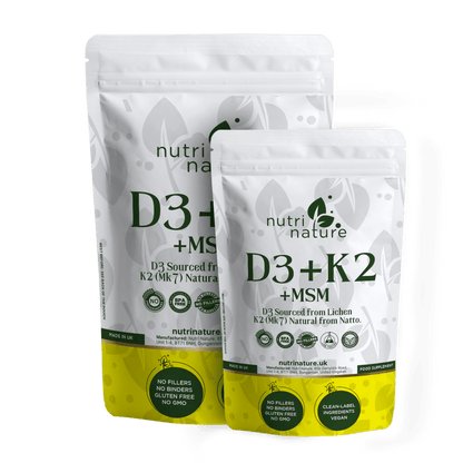 D3 K2 MK - 7 + MSM 10 000IU - nutrinature