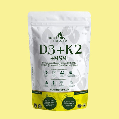 D3 K2 MK - 7 + MSM 10 000IU - nutrinature