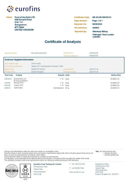 D3 + VIT C With Acai Berry Extract - nutrinature
