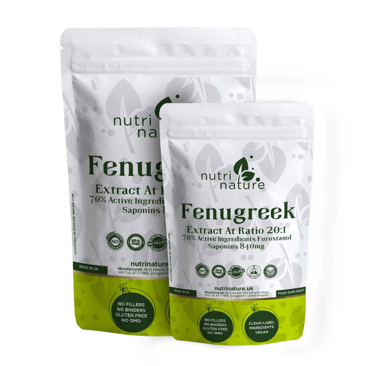 Fenugreek 1200mg - nutrinature