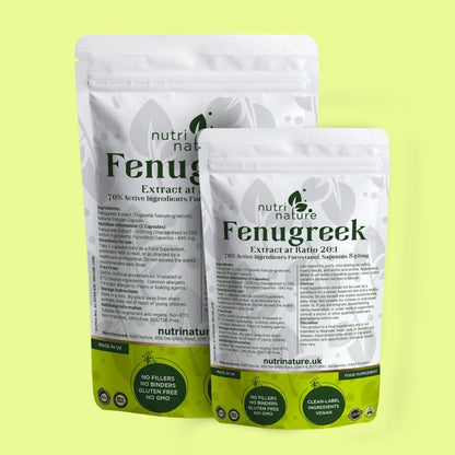 Fenugreek 1200mg - nutrinature