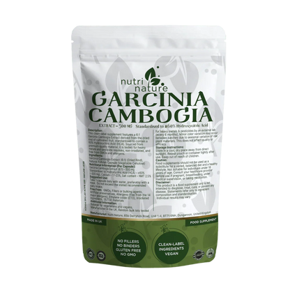 Garcinia Cambogia Extract Capsules – 500 mg - nutrinature