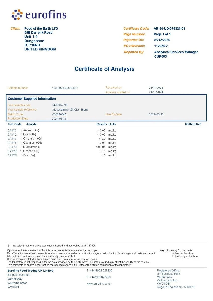 Glucosamine Hyaluronic Acid , MSM, Collagen Peptan, Chondroitin Natural Vitamin C - nutrinature