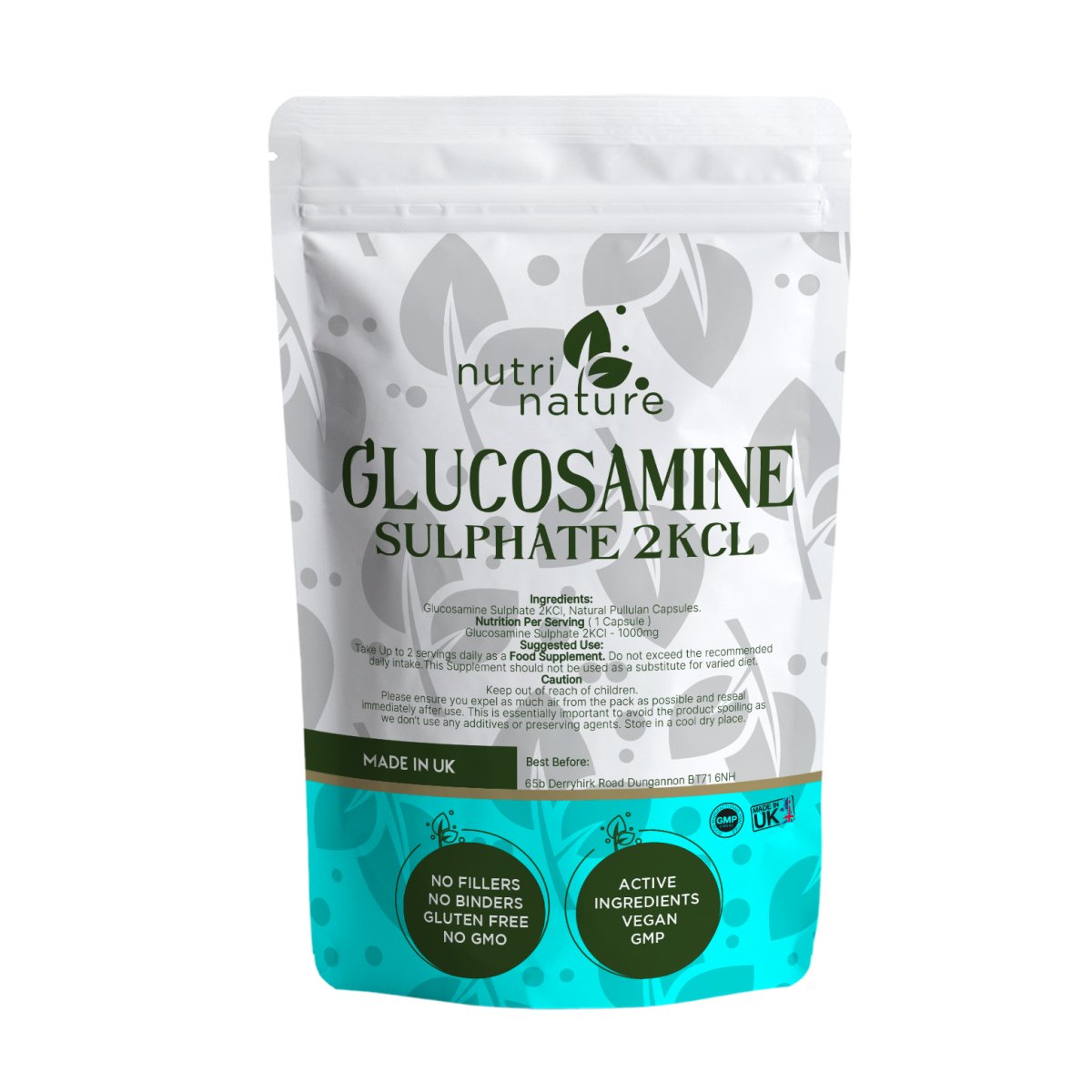 Glucosamine Sulphate 2KCL 1000mg - nutrinature