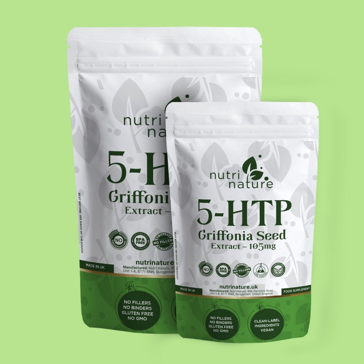 Griffonia Seed Extract – 105mg (Standardised to 30% 5HTP) - nutrinature