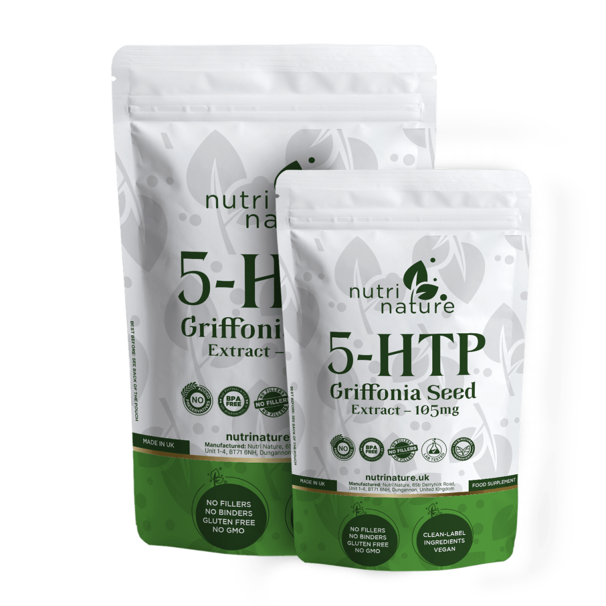 Griffonia Seed Extract – 105mg (Standardised to 30% 5HTP) - nutrinature