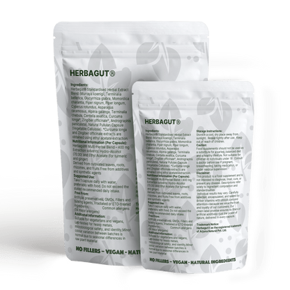 Herbagut® – Multi - Herbal Extract Blend – 400 mg - nutrinature