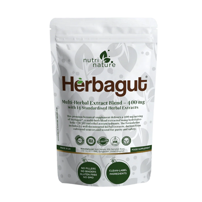 Herbagut® – Multi-Herbal Extract Blend – 400 mg - nutrinature